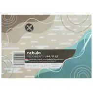 Nebulo: Foaie de desen A4 120g lipită 20 coli/pachet în folie