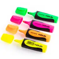 Nebulo: Pastel textliner 2-5mm set 4 bucăți