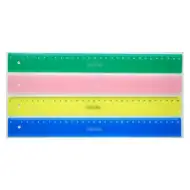 Nebulo: riglă de 30 cm mai multe culori 1 bucată