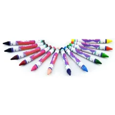 Nebulo: set cretă cerată triunghi de 12 bucăți imaginea 2