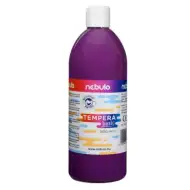 Nebulo: tempera lichidă 500ml culoarea mov în sticlă