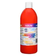 Nebulo: tempera lichidă 500ml în sticlă culoarea roșie