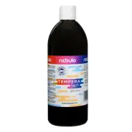 Nebulo: tempera lichidă de culoarea neagră 500ml în sticlă