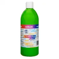 Nebulo: verde deschis tempera lichidă 500ml în sticlă