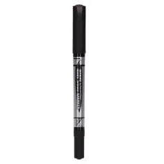 Marker CD/DVD negru cu vârf dublu
