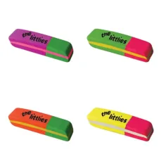 Neon radieră două culori mai multe variante 1 bc imaginea 2