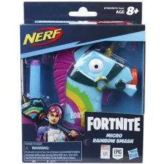 Nerf: Fortnite Micro Rainbow Smash – armă cu proiectile din spumă - Hasbro imaginea 1