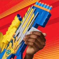 Nerf: Marvel X-Men Wolverine armă cu săgeți din spumă - Hasbro imaginea 3