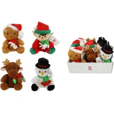 Nicotoy: Figurina de pluș de Crăciun în mai multe variante 1buc 18cm - Simba Toys