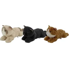 Nicotoy: Pisicuță de pluș culcată în mai multe variante de culoare 38cm 1db – Simba Toys
