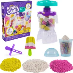 Kinetic Sand: Mixer de smoothie 396g cu nisip modelator - Spin Master