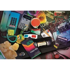 Nostalgia anilor 80 HQC puzzle 1000 bucăți - Clementoni imaginea 2