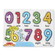 Numere puzzle lemn - Melissa &amp; Doug