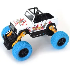 Off-Road mașină jeep albă 1/32 imaginea 2