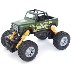 Off-Road mașină jeep verde 1/32 imaginea 2