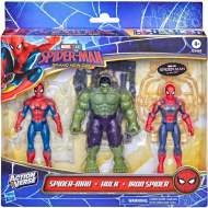 Omul Păianjen O zi complet nouă: Set de 3 figurine de acțiune ActionVerse – Hasbro