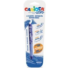 Oops pix albastru cu buton care se poate șterge 0,7mm - Carioca