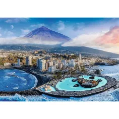 Orașul Tenerife, Spania puzzle de 1000 de piese HQ - Trefl imaginea 2