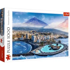 Orașul Tenerife, Spania puzzle de 1000 de piese HQ - Trefl