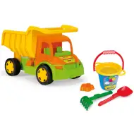 Auto basculant uriaş cu set de nisip 5 piese - Wader