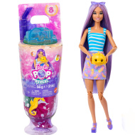 Păpușă Barbie Reveal parfumată din seria Shaker cu păr mov și căluț de mare - Mattel