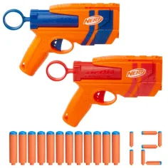 Nerf N Series Duo Pack – set duo de lansatoare de proiectile din spumă - Hasbro imaginea 2