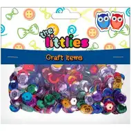 Pachet glitter colorat 10mm 13 grame