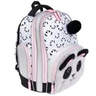 Panda premium două compartimente rucsac, ghiozdan 37x20x31cm