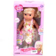 Păpușă blondă în haine de vară 26cm