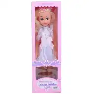 Păpușă de modă blondă 46 cm în haine speciale cu efecte de sunete