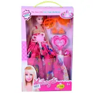 Păpuşă de modă cu accesorii