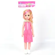 Păpușă în haine culoarea pink 46cm mărime