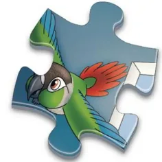 Party animal 48 bucăți floor puzzle 60x90cm imaginea 3