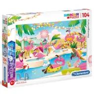 Party Flamingo 104 bucăți puzzle - Clementoni