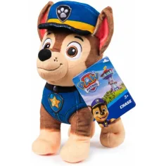 Patrula Cățelușilor: figurină de pluș Chase, 17 cm - Spin Master
