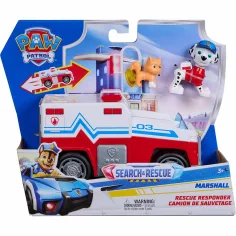 Paw Patrol: Search & Rescue Mașina cu Marshall figură - Spin Master
