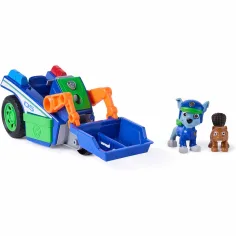Paw Patrol: Search & Rescue Vehicul cu Rocky figură - Spin Master imaginea 3