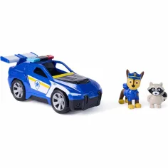 Patrula Cățelușilor: Search & Rescue Mașina cu figurina lui Chase - Spin Master imaginea 3