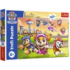 Paw Patrol: Căței în acțiune puzzle de 160 de piese - Trefl