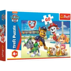 Paw Patrol cățeluși echipă puzzle 60buc - Trefl