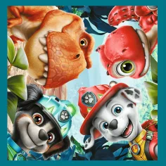 Paw Patrol Insula Dinozaurilor - 3 în 1 puzzle de 20, 36, 50 de piese - Trefl imaginea 4