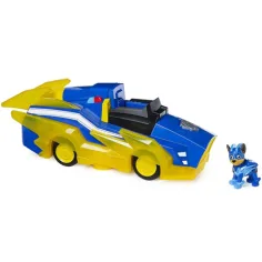 Paw Patrol Mighty Pups: Chase Deluxe vehicul cu sunete și lumini - Spin Master imaginea 3