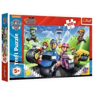 Paw Patrol: Pe motor 100 bucăți puzzle - Trefl