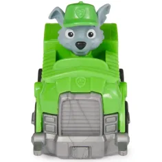 Paw Patrol: Rescue Racers Rocky cu camionul de gunoi - Spin Master imaginea 2