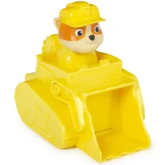 Paw Patrol: Rescue Racers Rubble cu utilaj - Spin Master imaginea 3