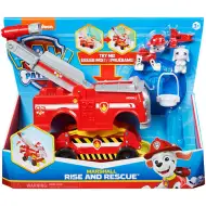 Paw Patrol: Rise and Rescue Marshall vehicul care transformă cu figurină - Spin Master