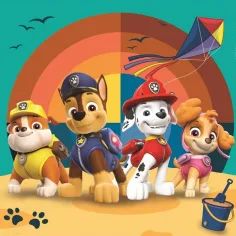 Paw Patrol: Super Color puzzle 3 în 1 - Clementoni imaginea 2