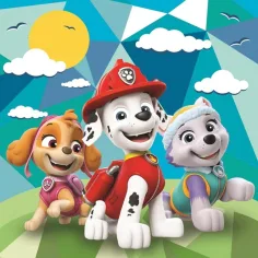 Paw Patrol: Super Color puzzle 3 în 1 - Clementoni imaginea 3