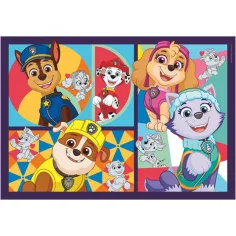 Puzzle Supercolor cu 30 de piese Patrula Cățelușilor - Clementoni imaginea 2