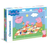 Peppa 24 bucăți maxi puzzle - Clementoni